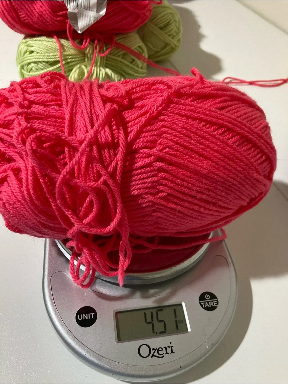 1310 g / 2 lb 14 oz 7 NWT + 4 Impeccable Acrylic Yarn Bundle - Bright Multicolor